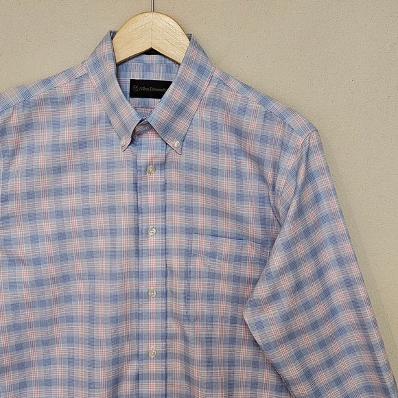 Allen Edmonds Wrinkle Free Button Down M - Picture 1 of 6